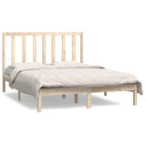 Bed Frame without Mattress 140x190 cm Solid Wood Pine 3106618