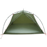 Tunnel Tent Olive Green 4-Person 185T Polyester with PU Coating 42019359