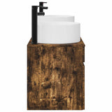 Bathroom Cabinet Set 3 pcs Smoked Oak 49 x 44.5 x 65.5 cm 3405782