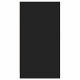 Apothecary Cabinet Black 40x41x77.5 cm Engineered Wood 855188