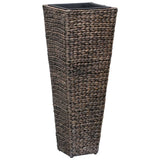 Raised Beds 3 pcs Water Hyacinth Dark Brown 45569