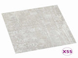 Flooring Planks 5.11 m 55 pcs PVC White and Wood 42046346