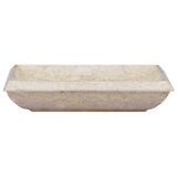 Sink Cream 50x35x10 cm Marble 149162