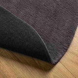 Area Rugs HUARTE Anthracite 80 x 150 cm Polyester 4103656