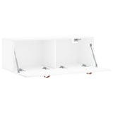 Wall Cabinet White 100x36.5x35 cm Engineered Wood 830108
