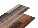 Self-adhesive Flooring Plank 32 pcs Multicolour 4.46 m PVC 42046307