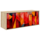 Wall-mounted TV Cabinet HEESCH 102 x 33 x 40 cm Sonoma Oak 8007167