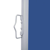 Retractable Side Awning Blue 160x600 cm 48464