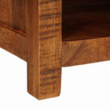 TV Cabinet with Shelf Brown 110 x 30 x 40 cm Solid mango wood 4104602