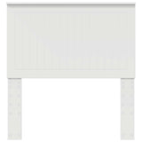 Headboard with Headboard White 90 cm Engineered wood 887802