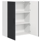 Wall Cabinet PORTO Black 80 x 31 x 100 cm Engineered Wood 885496