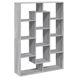 Book Cabinet Grey Sonoma 102x29x143 cm Engineered Wood 3310303