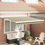 Awning Green and Yellow 300 x 250 x 165 cm 3330172