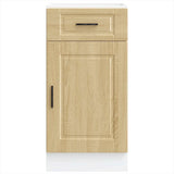Kitchen Base Cabinet Porto Sonoma Oak Engineered Wood 853950
