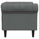 Sofa Dark Grey 78.5 x 74.5 x 74.5 cm Polyester 42013005