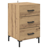 Bedside Cabinet Artisan Oak 40 x 40 x 66 cm Engineered Wood 882117
