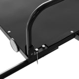 Bike Trailer Black 135x70x37 cm Iron 94203
