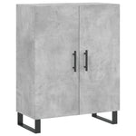 Highboard Concrete Grey 69.5x34x180 cm Engineered Wood 3189281