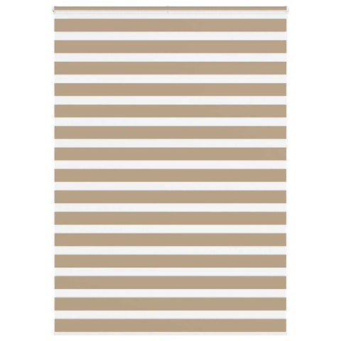 ZNTS Zebra Blind Sand Brown 160x230 cm Fabric Width 155.9 cm Polyester 4014611