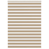 Zebra Blind Sand Brown 160x230 cm Fabric Width 155.9 cm Polyester 4014611