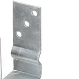 Fence Anchors 12 pcs Silver 10x6x15 cm Galvanised Steel 145337
