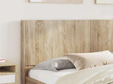 Bed Frame with Storage and Headboard Sonoma Oak Engineered Wood 3414127