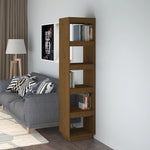 Book Cabinet/Room Divider Honey Brown 40x35x167 cm Solid Wood Pine 810857
