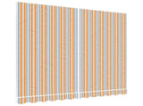 Replacement Fabric for Awning Multicolour Stripe 3x2.5 m 367724