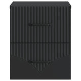 Wall-Mounted Bedside Cabinet Black 34.5 x 33 x 40 cm 898977