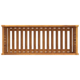Garden Planter with Liner 99.5x38x50 cm Solid Wood Acacia 366441