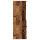 Highboard Old Wood 60x35.5x103.5 cm Engineered Wood 857147