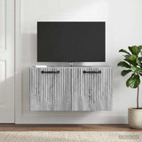 Wall-Mounted TV Cabinet Grey Sonoma 59.5 x 31 x 30 cm 899051