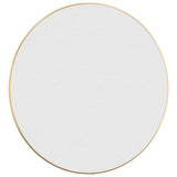 Wall Mirror Gold 60 cm Round 348182