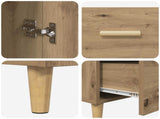 Sideboard Artisan Oak 34 x 69.5 x 90 cm Engineered wood 880653