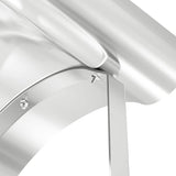 Chimney Cowl Silver 59.5 x 50 x 36.5 cm Stainless Steel 42008432