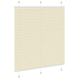 Pleated Blind Cream 120x150 cm Fabric Width 119.4 cm Polyester 4015300