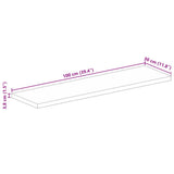 Table Top 100x30x3,8 cm Rectangular Solid Wood Reclaimed 371102