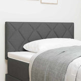 Headboard with Headboard Dark Grey 100 cm Faux Leather 42007229