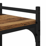 Bookcase Old wood 76 x 32 x 192 cm Engineered wood 882169