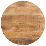 Coffee Table 54x54x35 cm Solid Wood Mango and Iron 371968