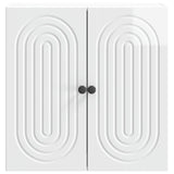 Wall-Mounted Cabinet High Gloss White 59 x 31 x 60 cm 898069