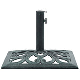 Umbrella Base Green 12 kg 49 cm Cast Iron 47866