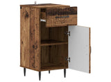 Bathroom Storage Cainet HAARLEM Old Wood 30 x 31 x 80 cm 896833