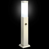 Bollard Lights with Sensor 3 pcs 50 cm Stainless Steel IP44 4006054