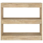 Book Cabinet/Room Divider Sonoma Oak 80x30x72 cm 811694