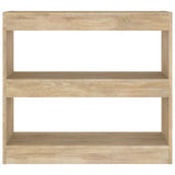 Book Cabinet/Room Divider Sonoma Oak 80x30x72 cm 811694