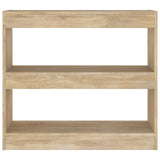 Book Cabinet Sonoma oak Engineered wood Medium Book Cabinet 811694