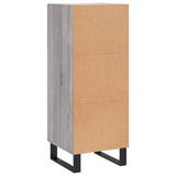 Sideboard Grey Sonoma 34.5x34x90 cm Engineered Wood 828634