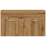 ZNTS Bathroom Sink Cabinet Artisan Oak 80x38.5x46 cm Engineered Wood 856212