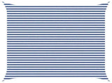 Sun Shade Sail Blue and White 4.5 x 4.5 m 100% Polyester Oxford 42030987
